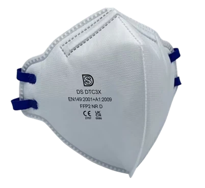 Hvid foldning engangsmaske